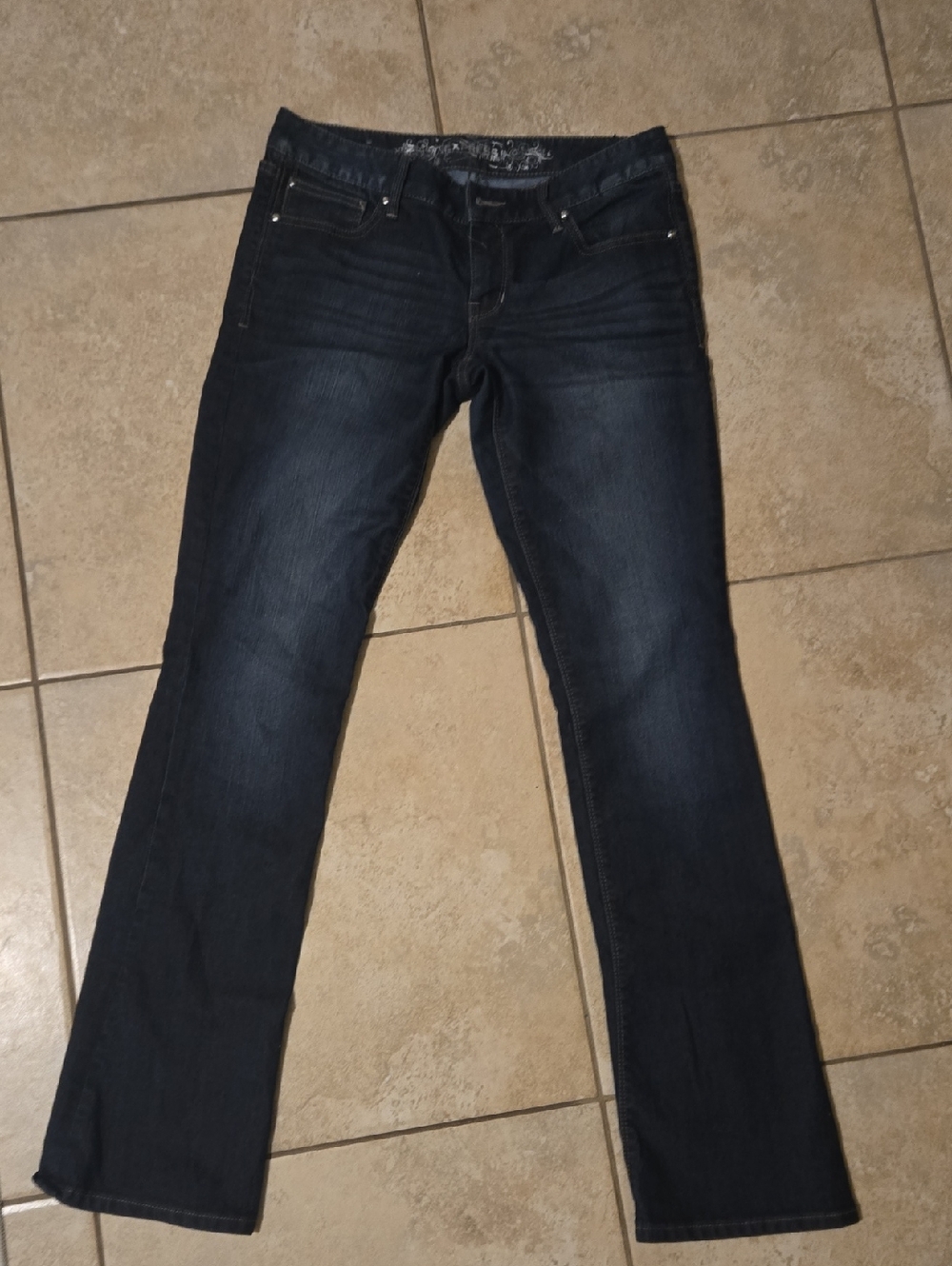 Express Women’s Dark Wash Flare Jeans